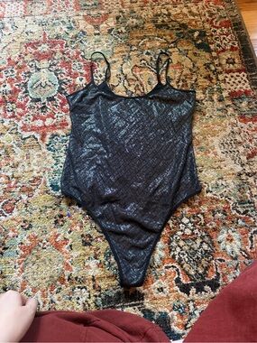 Skims shimmer bodysuit